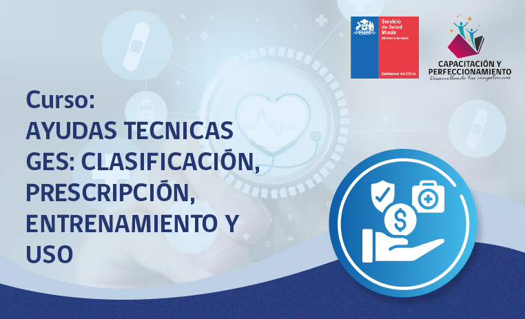 CURSO AYUDAS TECNICAS GES: CLASIFICACION, PRESCRIPCION, ENTRENAMIENTO Y USO